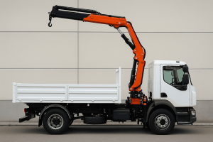 que es un camion pluma